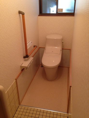 トイレリフォーム和式→洋式へ
