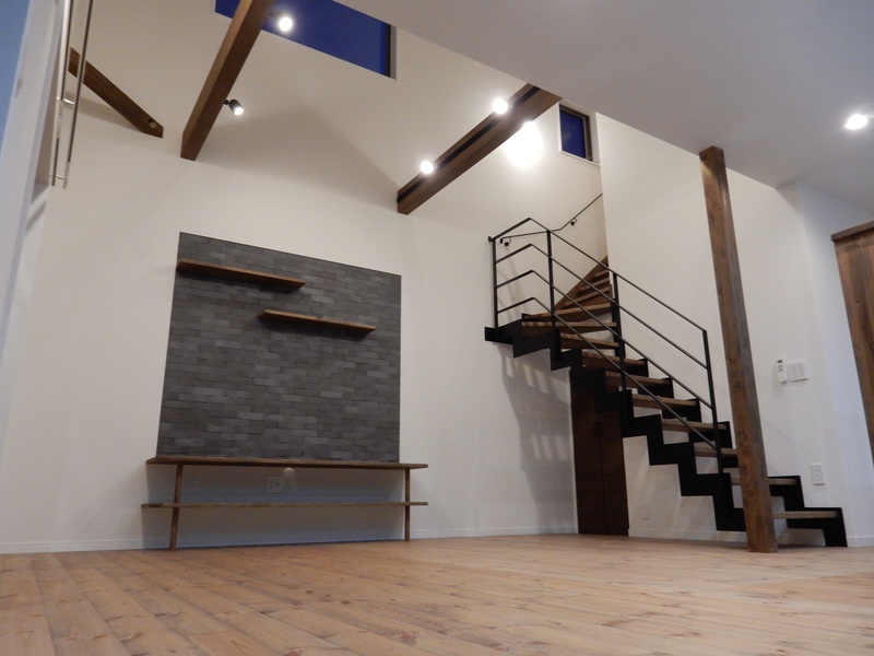 吹き抜けのある家